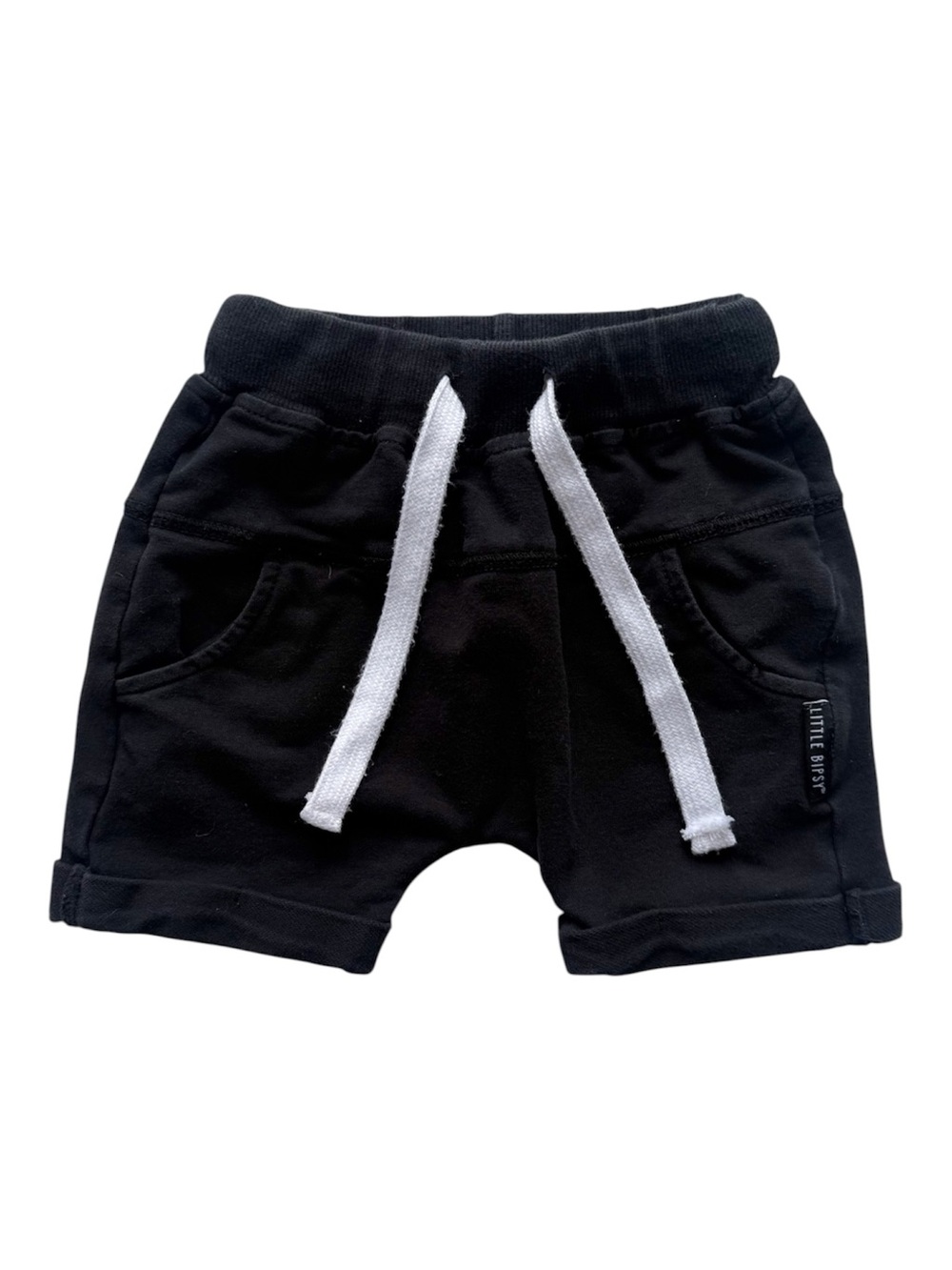 Little Bipsy Black Shorts 12-18M